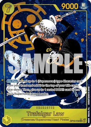 Trafalgar Law (119) (Parallel) (OP10-119) - Royal Blood