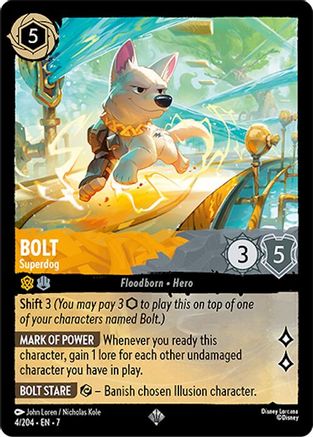 Bolt - Superdog (4/204) Cold Foil - Archazias Island