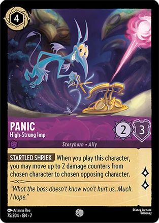 Panic - High-Strung Imp (75/204) Cold Foil - Archazias Island