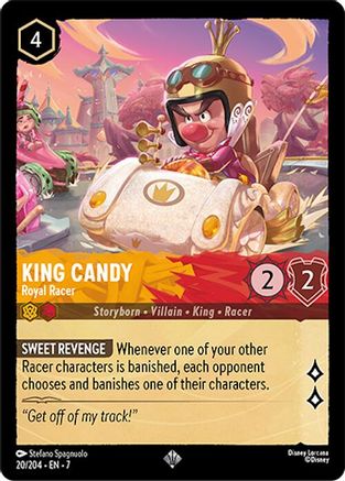 King Candy - Royal Racer (20/204) Cold Foil - Archazias Island