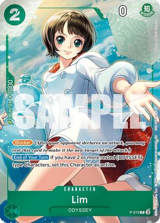 Lim (Event Pack Vol. 6) (P-079) - One Piece Promotion Cards