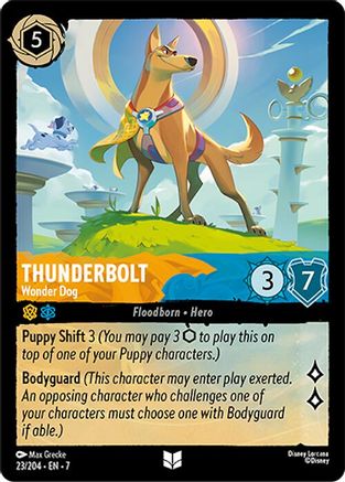 Thunderbolt - Wonder Dog (23/204) Cold Foil - Archazias Island