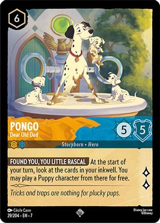 Pongo - Dear Old Dad (29/204) Cold Foil - Archazias Island