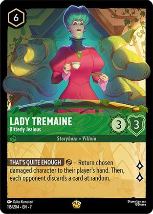 Lady Tremaine - Bitterly Jealous (115/204) Cold Foil - Archazias Island