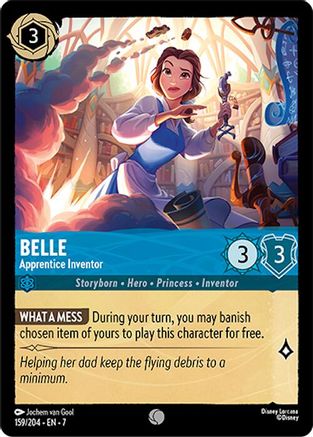 Belle - Apprentice Inventor (159/204) Cold Foil - Archazias Island