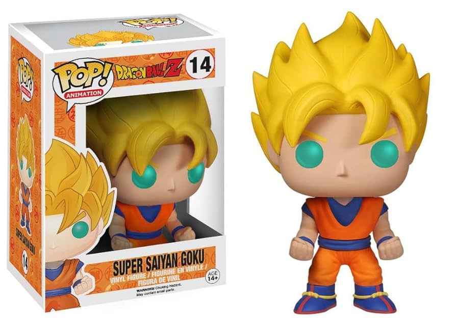 Funko Pop! Dragon Ball Z Super Saiyan Goku Vinyl Figure #14