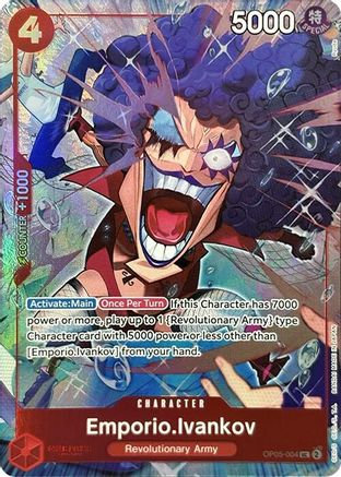 Emporio.Ivankov (Premium Card Collection -Best Selection Vol. 3-) (OP05-004) - One Piece Promotion Cards