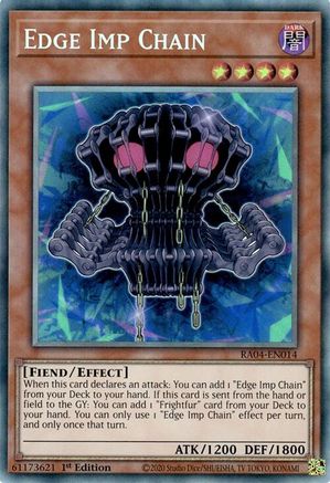 Edge Imp Chain (CR) (RA04-EN014) - Quarter Century Stampede 1st Edition