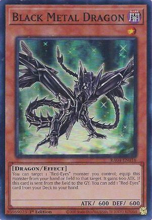 Black Metal Dragon (RA04-EN016) - Quarter Century Stampede 1st Edition