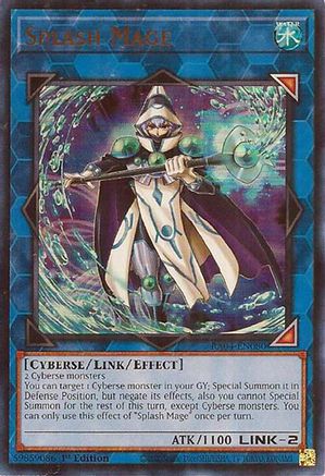 Splash Mage (UR) (RA04-EN080) - Quarter Century Stampede 1st Edition