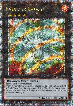 Evolzar Laggia (Quarter Century Secret Rare) (RA04-EN160) - Quarter Century Stampede 1st Edition