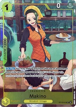 Makino (Premium Card Collection -Best Selection Vol. 3-) (ST13-012) - One Piece Promotion Cards