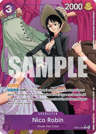Nico Robin (Alternate Art) (EB02-036) - Extra Booster: Anime 25th Collection