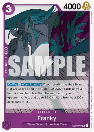 Franky (EB02-037) - Extra Booster: Anime 25th Collection