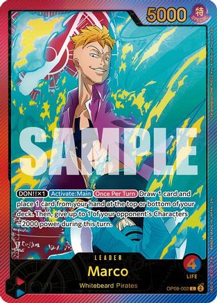 Marco (SPR) (OP08-002) - Extra Booster: Anime 25th Collection