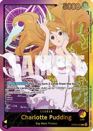 Charlotte Pudding (SPR) (OP08-058) - Extra Booster: Anime 25th Collection
