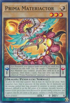 Prima Materiactor (ALIN-EN021) - Alliance Insight 1st Edition