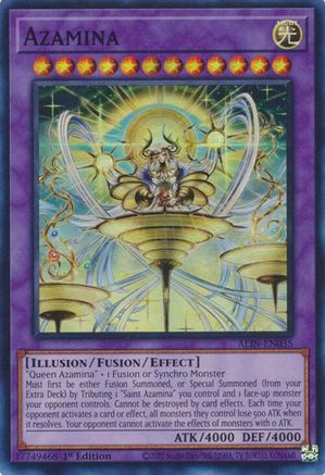 Azamina (card) (ALIN-EN035) - Alliance Insight 1st Edition