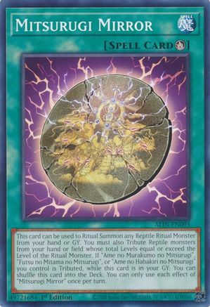 Mitsurugi Mirror (ALIN-EN093) - Alliance Insight 1st Edition