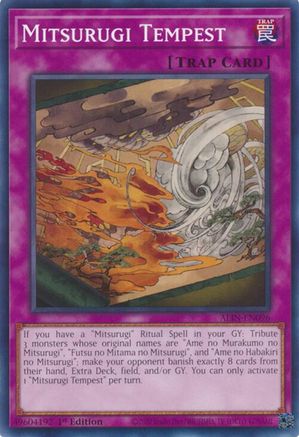 Mitsurugi Tempest (ALIN-EN096) - Alliance Insight 1st Edition