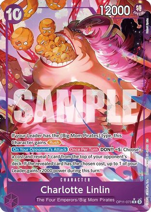 Charlotte Linlin (Alternate Art) (OP11-073) - A Fist of Divine Speed