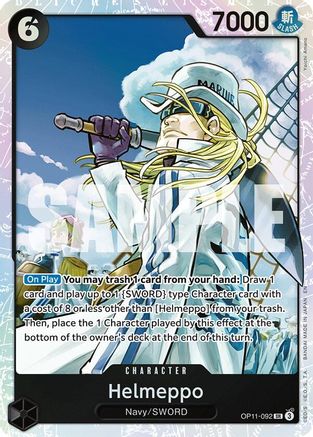 Helmeppo (OP11-092) - A Fist of Divine Speed