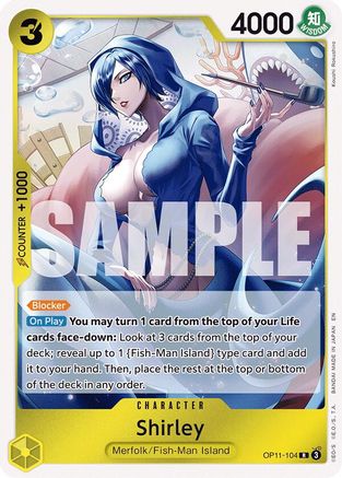Shirley (OP11-104) - A Fist of Divine Speed