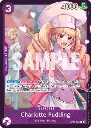 Charlotte Pudding (Store Treasure Cup 2025) (OP08-067) - One Piece Promotion Cards