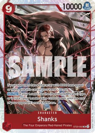 Shanks (002) (ST23-002) - Starter Deck 23: RED Shanks