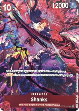 Shanks (004) (English Version 2nd Anniversary Set) (OP09-004) - One Piece Promotion Cards