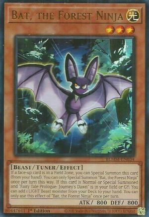 Bat, the Forest Ninja (BLMM-EN034) - Battles of Legend: Monster Mayhem 1st Edition