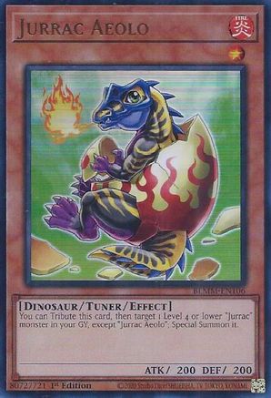 Jurrac Aeolo (BLMM-EN106) - Battles of Legend: Monster Mayhem 1st Edition