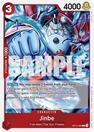 Jinbe (OP12-009) - Legacy of the Master