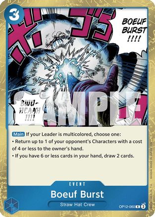 Boeuf Burst (OP12-060) - Legacy of the Master
