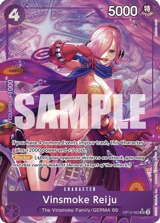 Vinsmoke Reiju (Alternate Art) (OP12-063) - Legacy of the Master