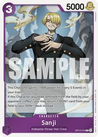 Sanji (070) (OP12-070) - Legacy of the Master