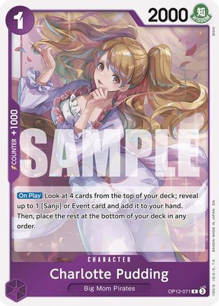 Charlotte Pudding (OP12-071) - Legacy of the Master
