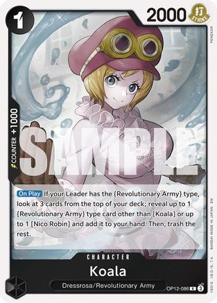 Koala (086) (OP12-086) - Legacy of the Master
