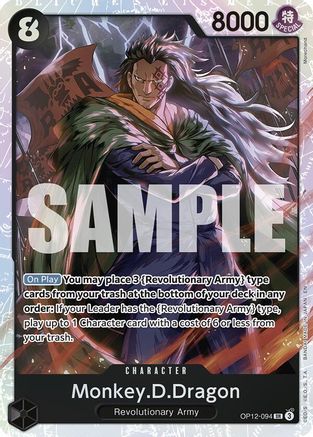 Monkey.D.Dragon (OP12-094) - Legacy of the Master