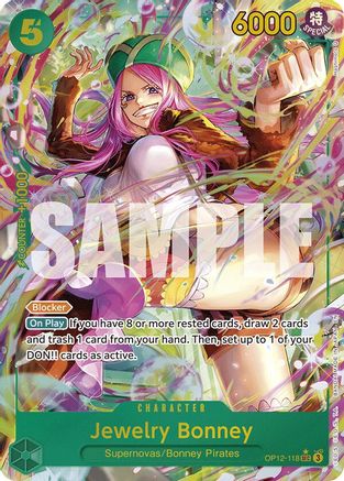 Jewelry Bonney (118) (Alternate Art) (OP12-118) - Legacy of the Master
