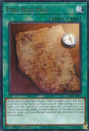 Piri Reis Map (JUSH-EN030) - Justice Hunters 1st Edition