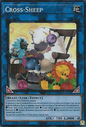 Cross-Sheep (Super Rare) (JUSH-EN048) - Justice Hunters 1st Edition