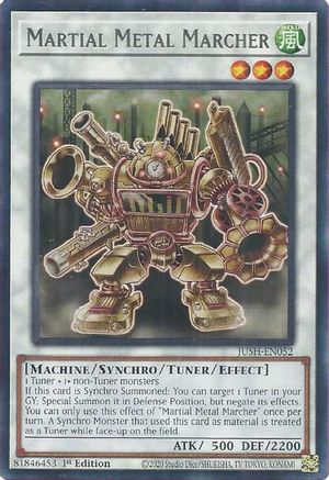 Martial Metal Marcher (JUSH-EN052) - Justice Hunters 1st Edition