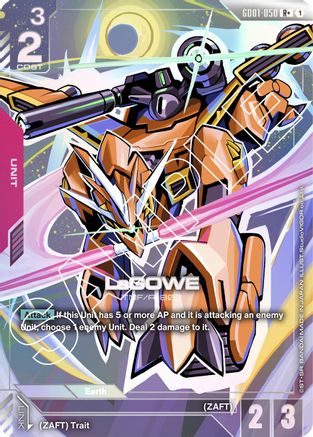 LaGOWE (R+) (GD01-050) - Newtype Rising Holofoil