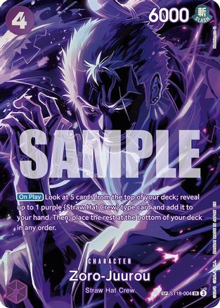 Zoro-Juurou (SP) (ST18-004) - Legacy of the Master