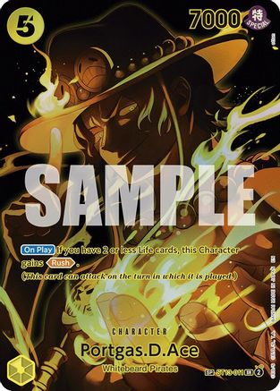 Portgas.D.Ace (SP) (ST13-011) - Legacy of the Master