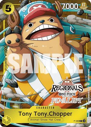 Tony Tony.Chopper (Offline Regional Finalist Card Set 2025 Vol.2) (P-089) - One Piece Promotion Cards