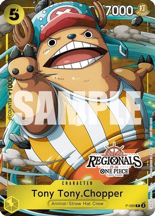 Tony Tony.Chopper (Offline Regional Participation Pack 2025 Vol.2) (P-089) - One Piece Promotion Cards