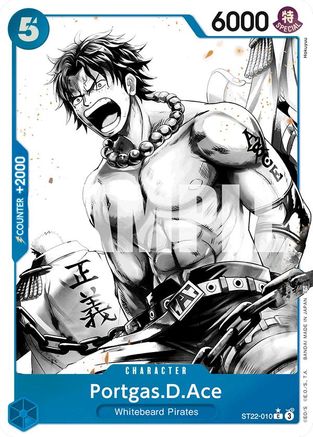 Portgas.D.Ace (Parallel) (ST22-010) - Starter Deck 22: Ace & Newgate