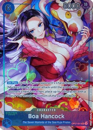 Boa Hancock (Seven Warlords of the Sea Binder Set) (OP07-051) - One Piece Promotion Cards